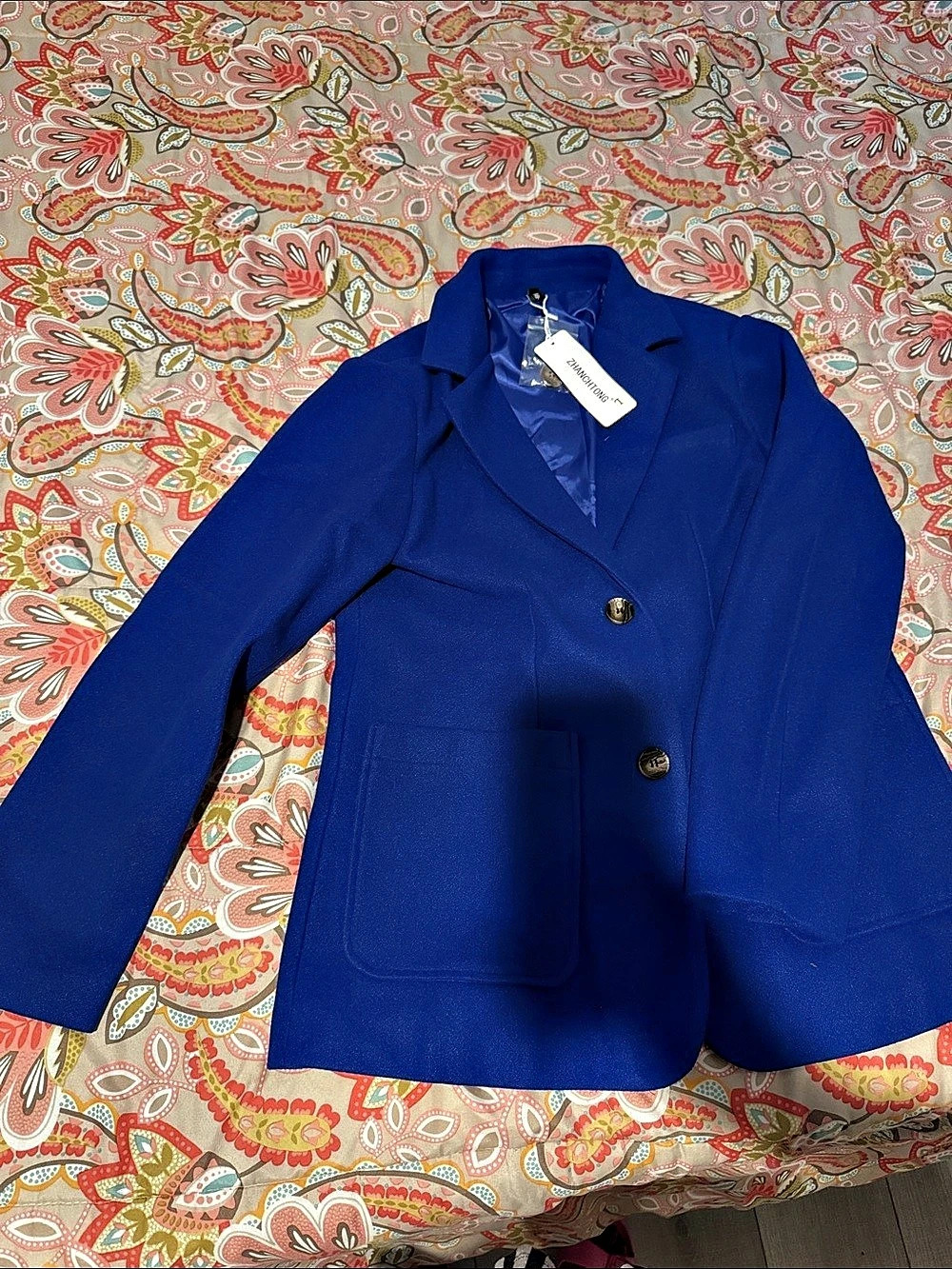 Women's Blue Blazer Like New
